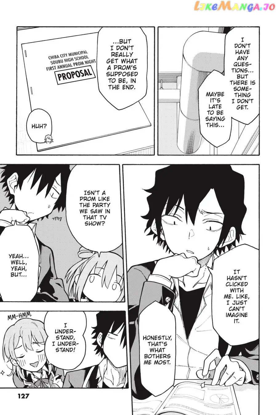Yahari Ore no Seishun Rabukome wa Machigatte Iru. @ Comic chapter 90 - page 27