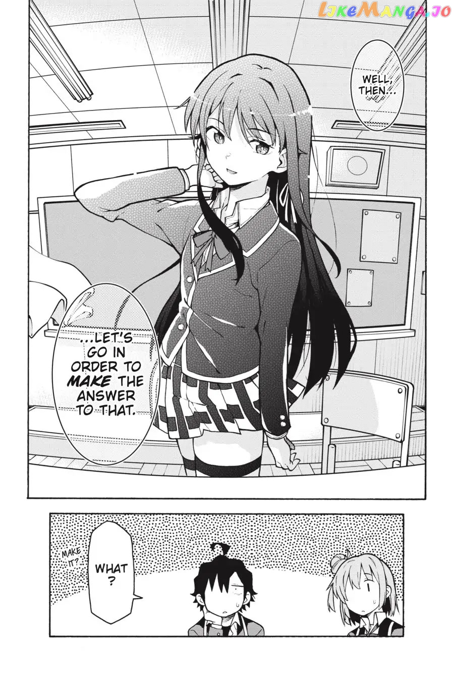 Yahari Ore no Seishun Rabukome wa Machigatte Iru. @ Comic chapter 90 - page 30