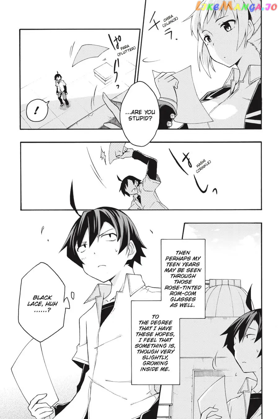 Yahari Ore no Seishun Rabukome wa Machigatte Iru. @ Comic chapter 9 - page 3