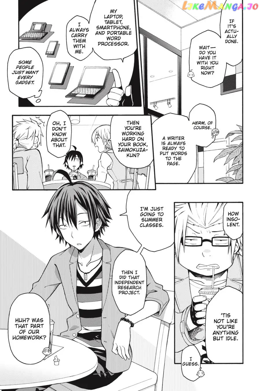 Yahari Ore no Seishun Rabukome wa Machigatte Iru. @ Comic chapter 31 - page 21