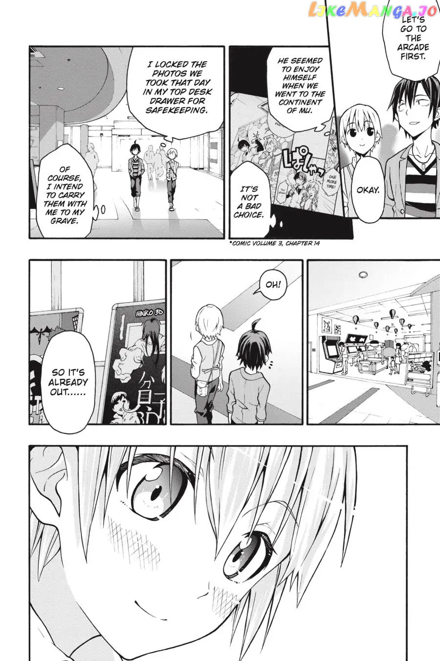 Yahari Ore no Seishun Rabukome wa Machigatte Iru. @ Comic chapter 31 - page 6