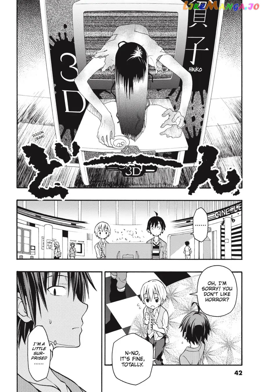 Yahari Ore no Seishun Rabukome wa Machigatte Iru. @ Comic chapter 31 - page 8