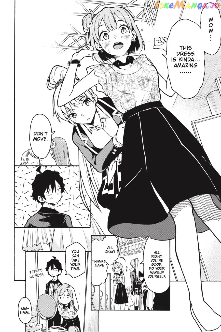 Yahari Ore no Seishun Rabukome wa Machigatte Iru. @ Comic chapter 91 - page 14