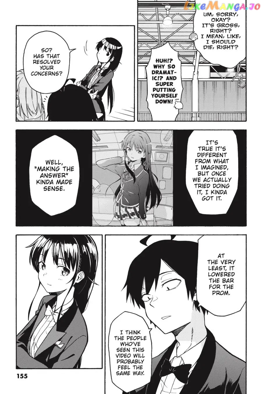 Yahari Ore no Seishun Rabukome wa Machigatte Iru. @ Comic chapter 91 - page 24
