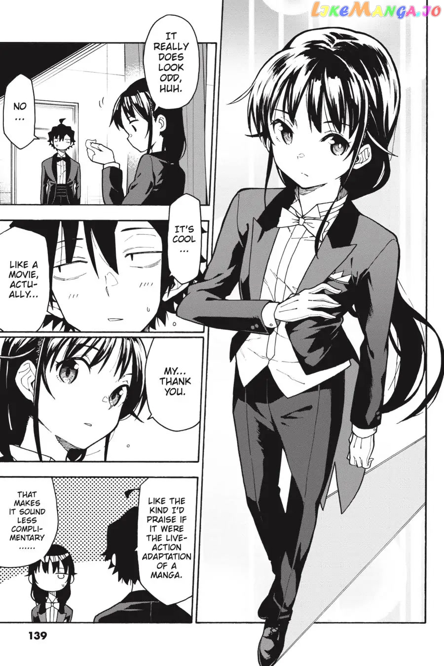 Yahari Ore no Seishun Rabukome wa Machigatte Iru. @ Comic chapter 91 - page 9