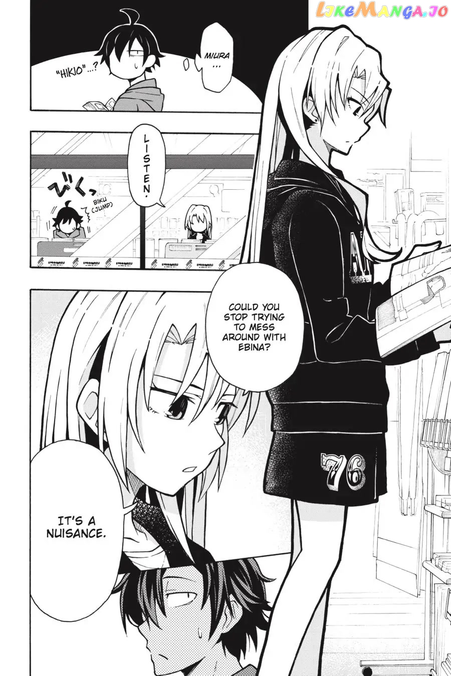 Yahari Ore no Seishun Rabukome wa Machigatte Iru. @ Comic chapter 52 - page 18