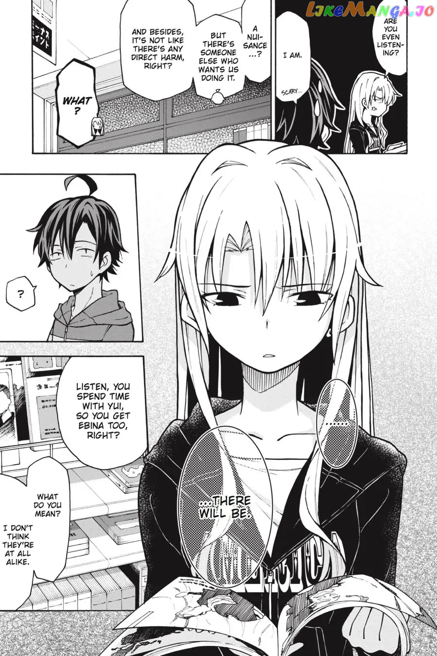 Yahari Ore no Seishun Rabukome wa Machigatte Iru. @ Comic chapter 52 - page 19