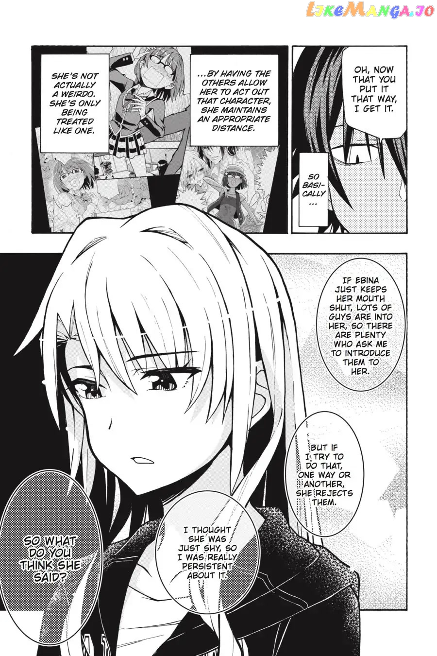 Yahari Ore no Seishun Rabukome wa Machigatte Iru. @ Comic chapter 52 - page 21