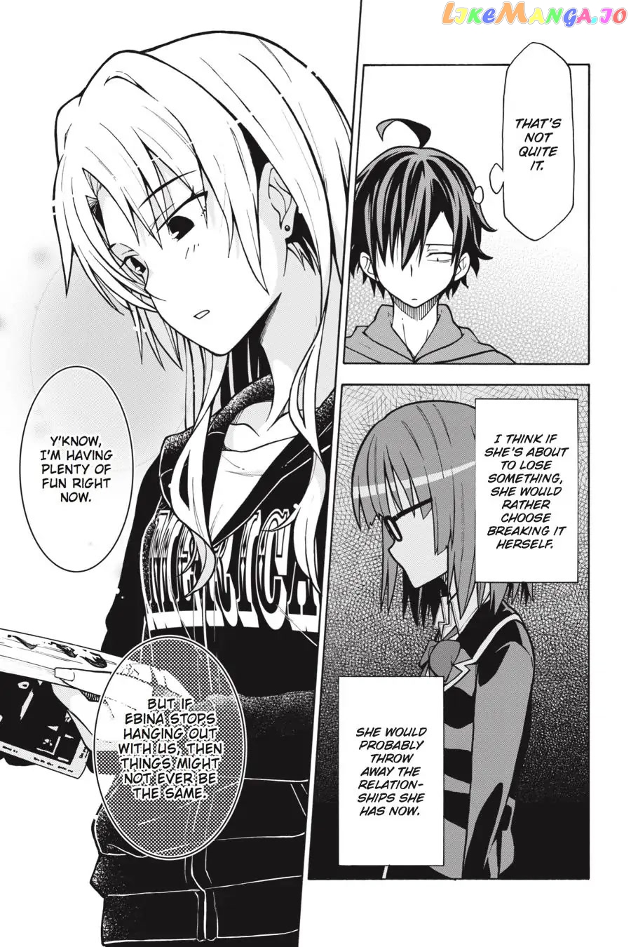 Yahari Ore no Seishun Rabukome wa Machigatte Iru. @ Comic chapter 52 - page 23