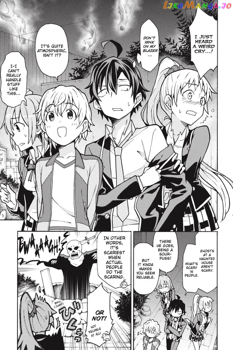 Yahari Ore no Seishun Rabukome wa Machigatte Iru. @ Comic chapter 52 - page 7