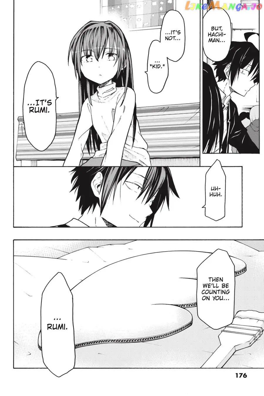 Yahari Ore no Seishun Rabukome wa Machigatte Iru. @ Comic chapter 70 - page 14