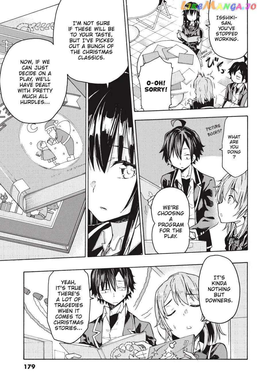 Yahari Ore no Seishun Rabukome wa Machigatte Iru. @ Comic chapter 70 - page 17