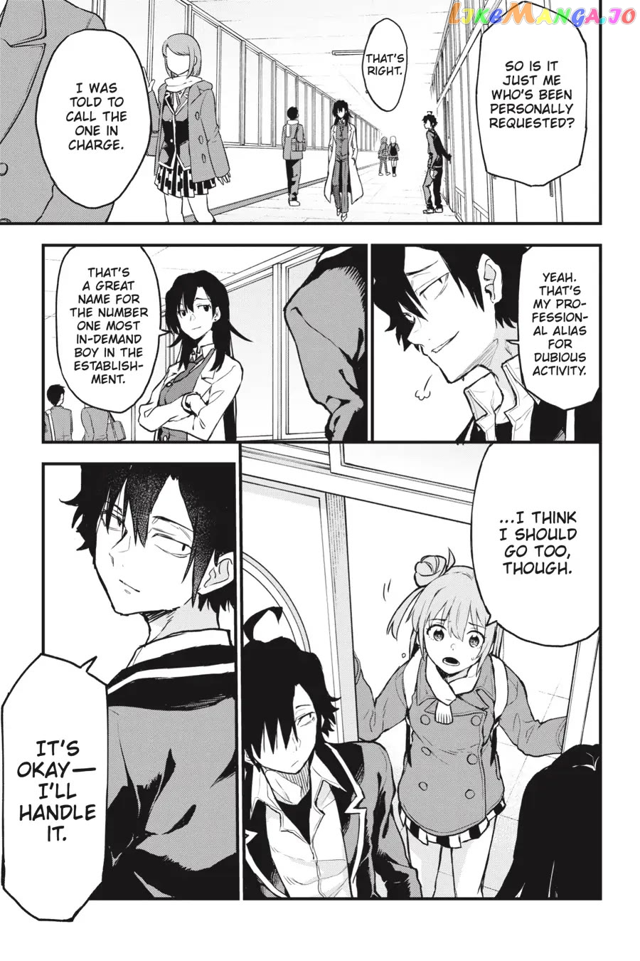 Yahari Ore no Seishun Rabukome wa Machigatte Iru. @ Comic chapter 103 - page 3
