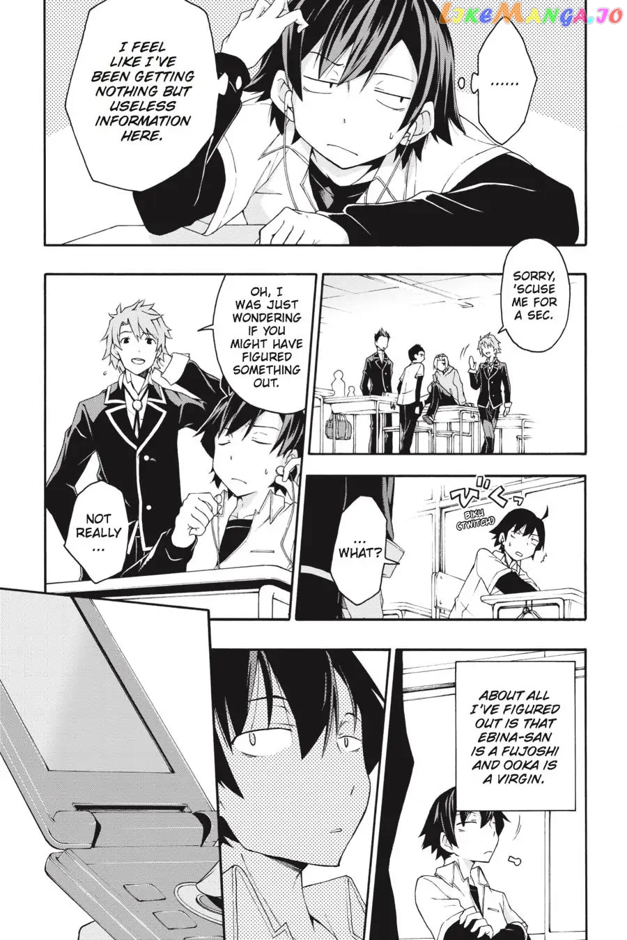 Yahari Ore no Seishun Rabukome wa Machigatte Iru. @ Comic chapter 10 - page 21