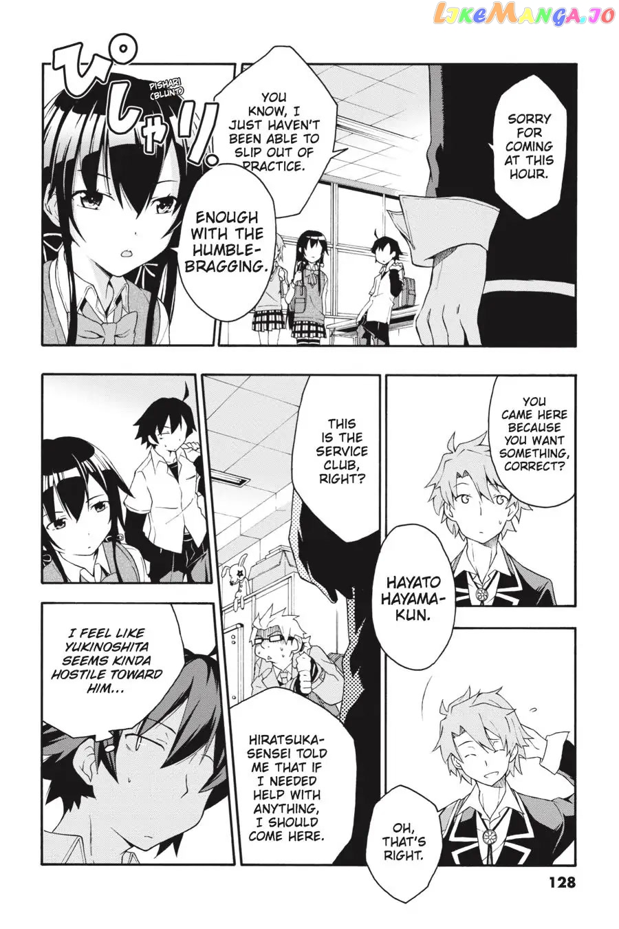 Yahari Ore no Seishun Rabukome wa Machigatte Iru. @ Comic chapter 10 - page 4