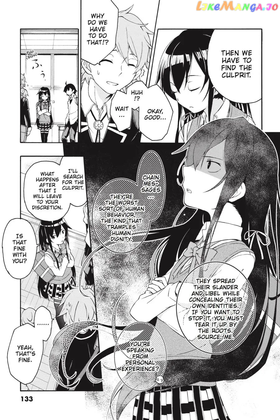 Yahari Ore no Seishun Rabukome wa Machigatte Iru. @ Comic chapter 10 - page 9
