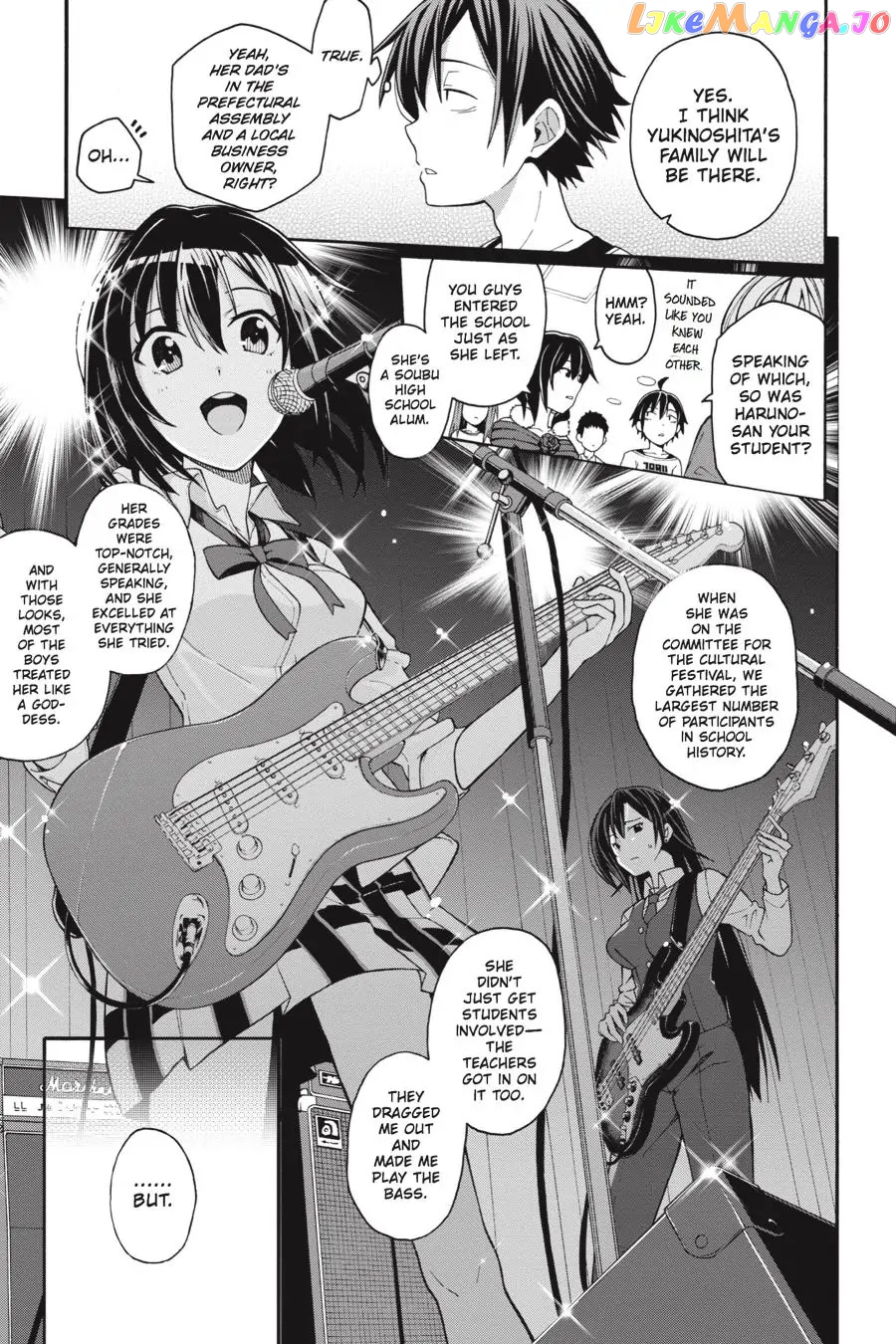 Yahari Ore no Seishun Rabukome wa Machigatte Iru. @ Comic chapter 32 - page 13