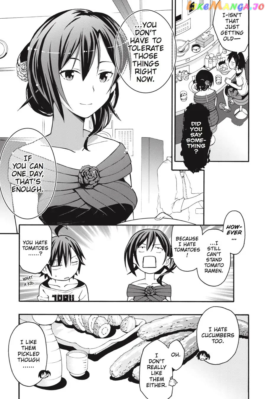 Yahari Ore no Seishun Rabukome wa Machigatte Iru. @ Comic chapter 32 - page 21