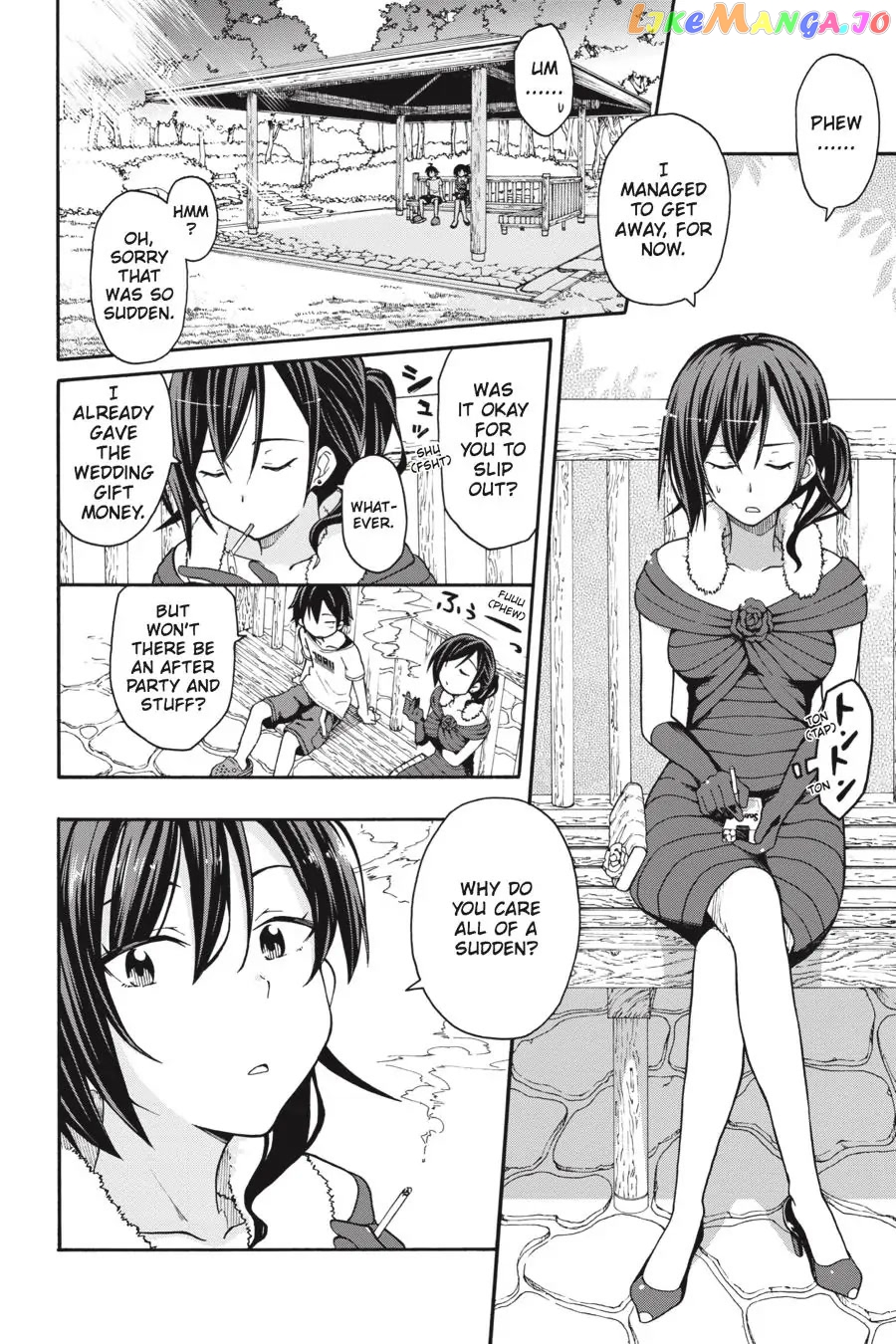 Yahari Ore no Seishun Rabukome wa Machigatte Iru. @ Comic chapter 32 - page 8
