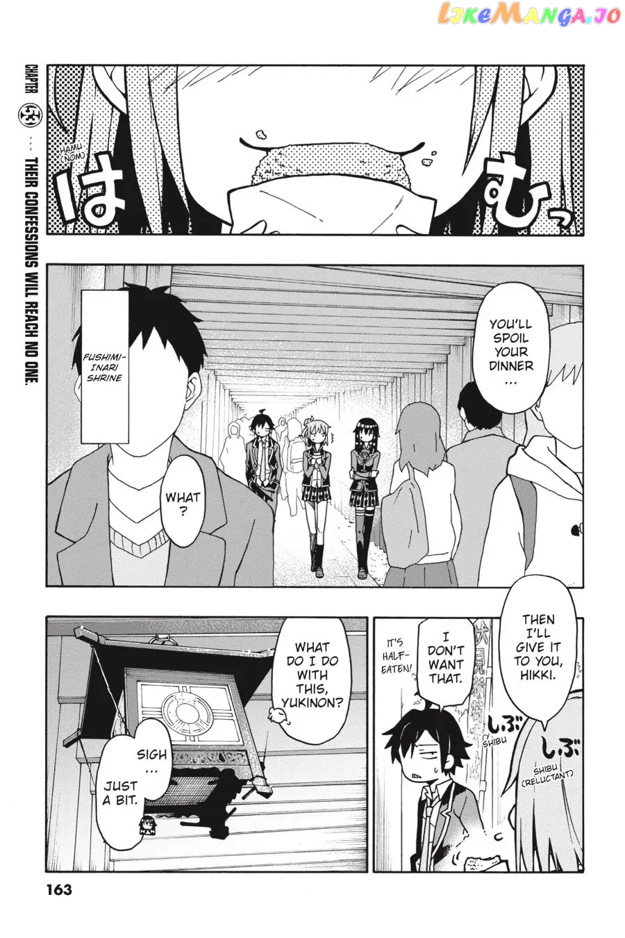 Yahari Ore no Seishun Rabukome wa Machigatte Iru. @ Comic chapter 53 - page 1