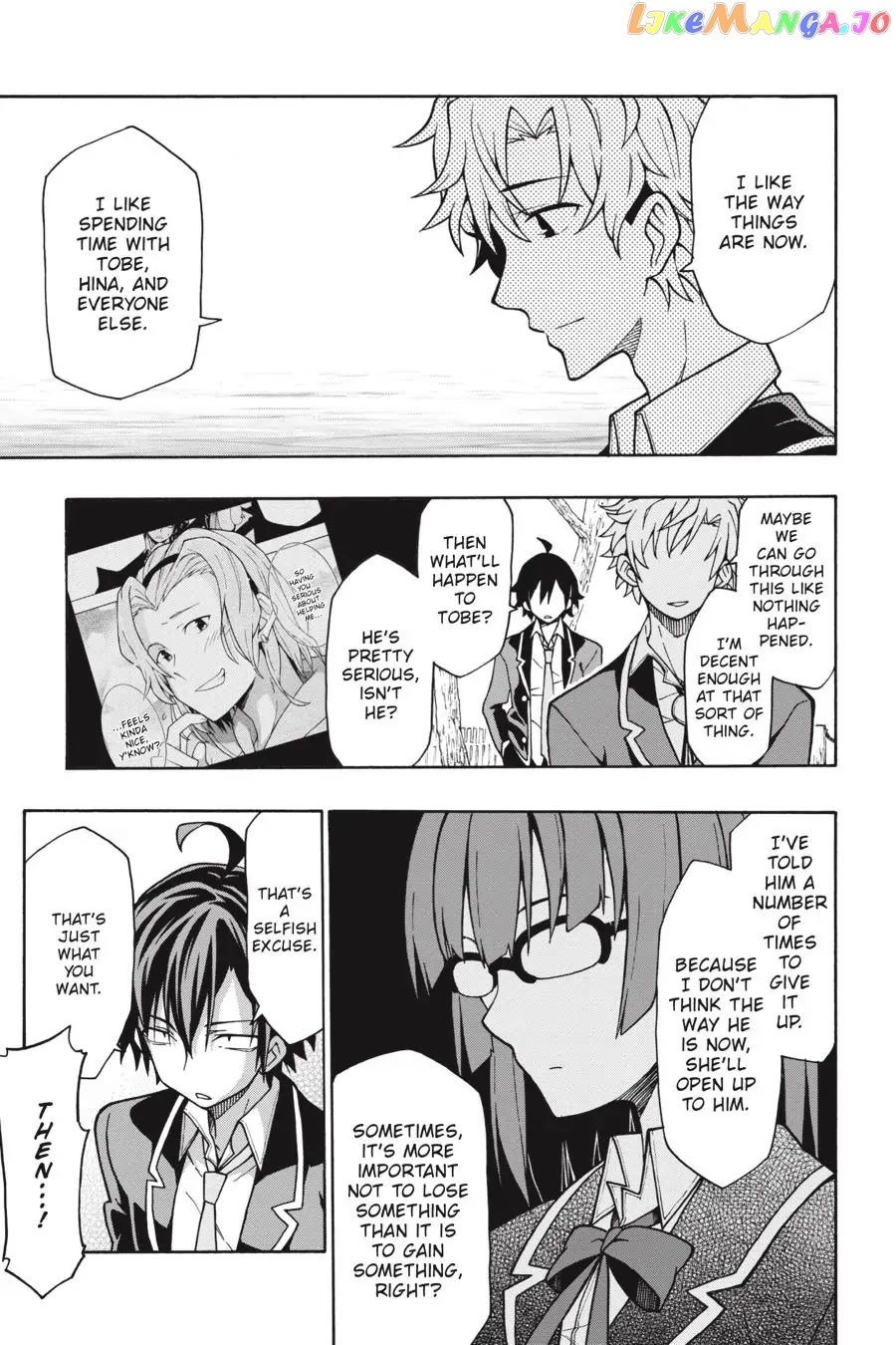 Yahari Ore no Seishun Rabukome wa Machigatte Iru. @ Comic chapter 53 - page 11
