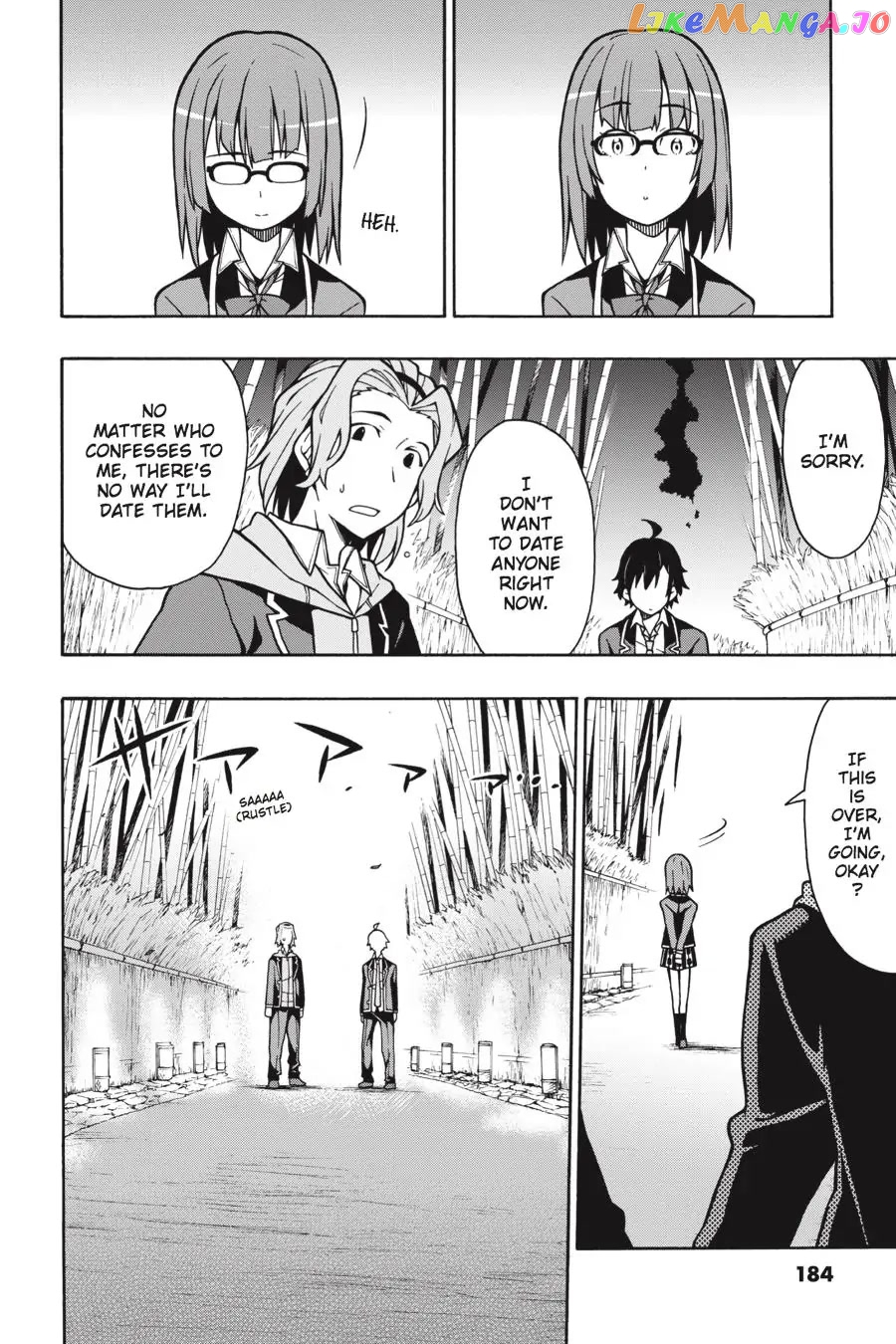 Yahari Ore no Seishun Rabukome wa Machigatte Iru. @ Comic chapter 53 - page 21
