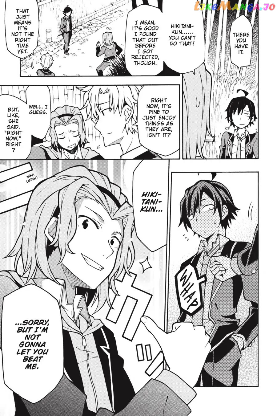 Yahari Ore no Seishun Rabukome wa Machigatte Iru. @ Comic chapter 53 - page 22