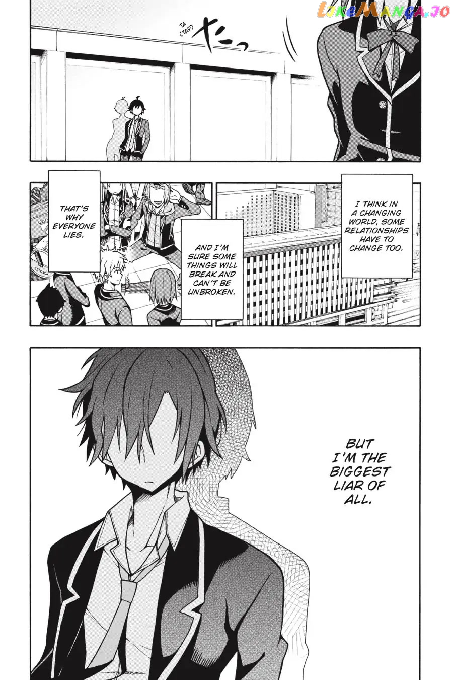 Yahari Ore no Seishun Rabukome wa Machigatte Iru. @ Comic chapter 53 - page 35