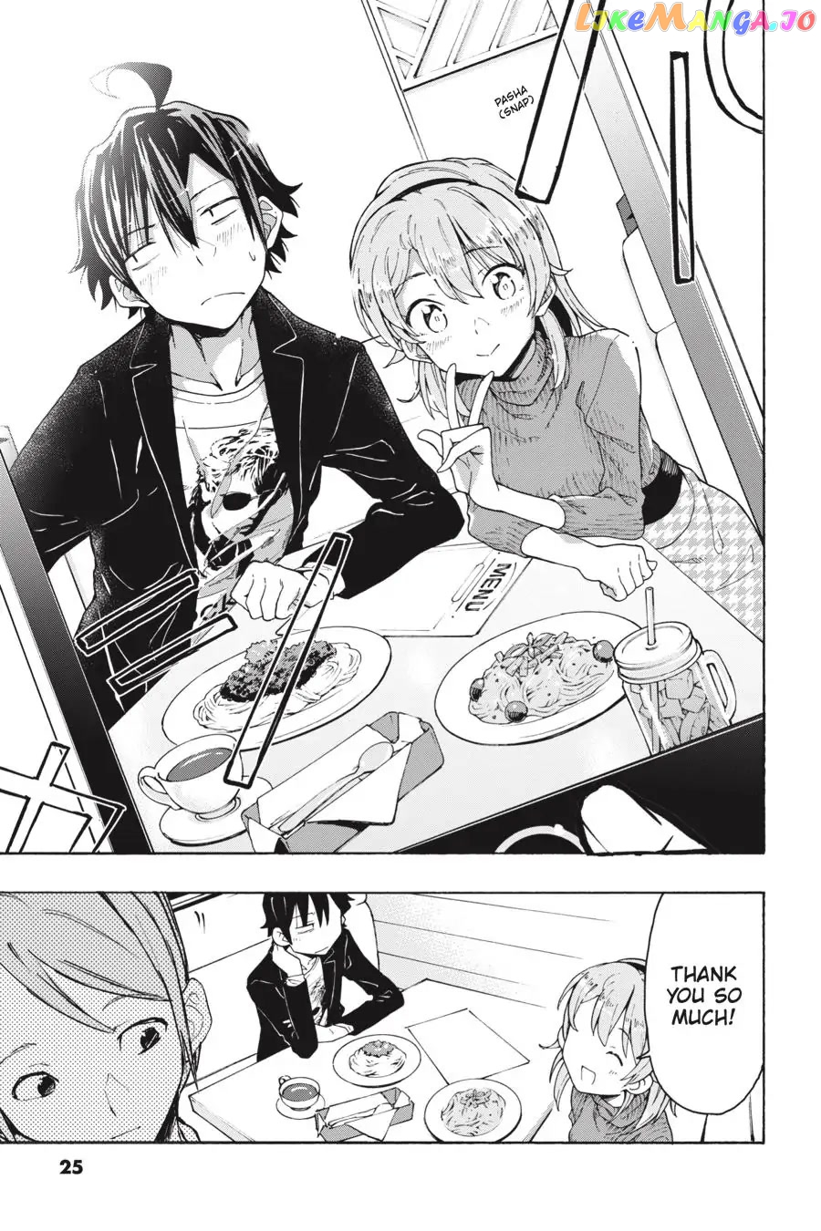 Yahari Ore no Seishun Rabukome wa Machigatte Iru. @ Comic chapter 71 - page 25
