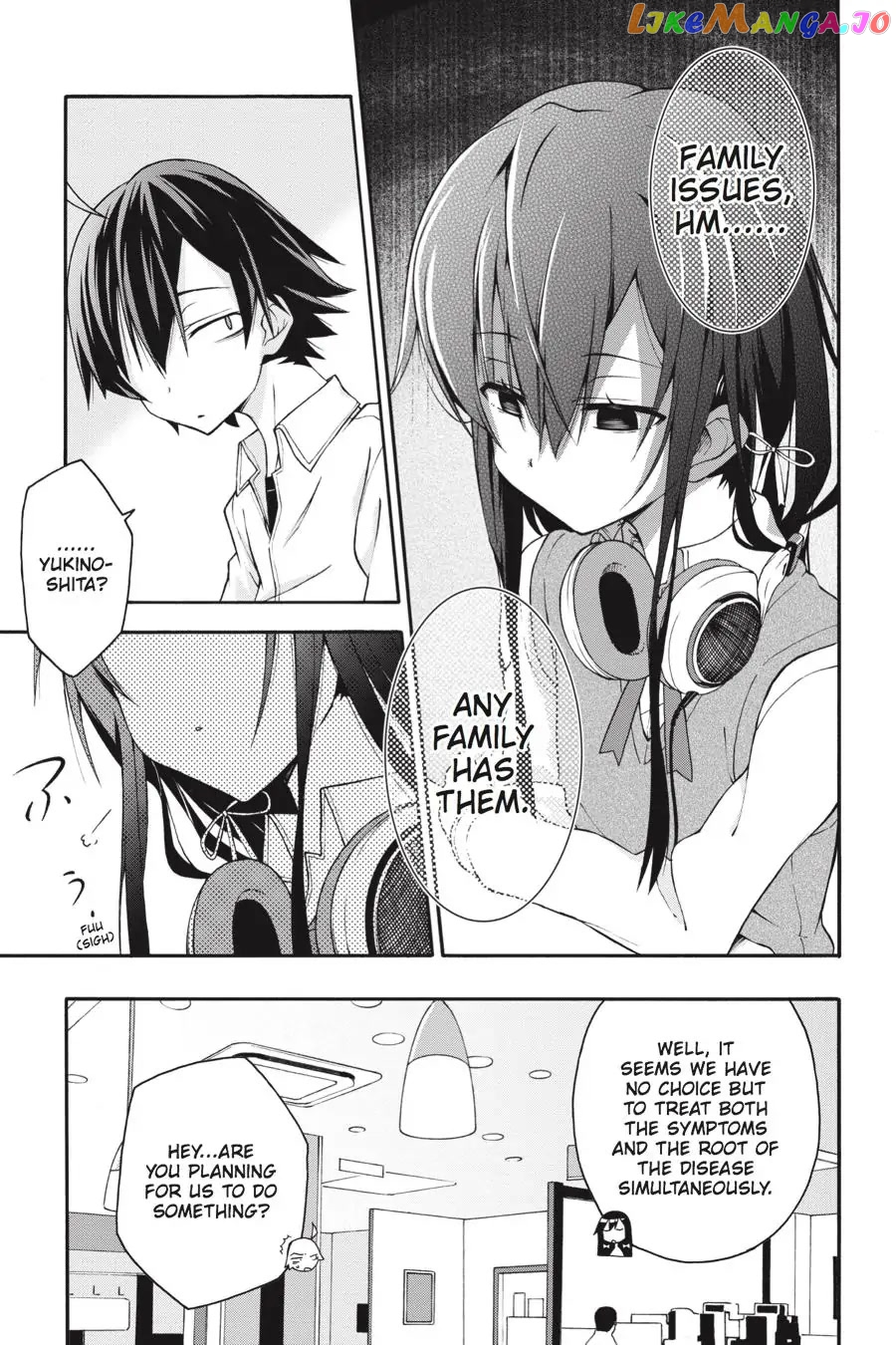 Yahari Ore no Seishun Rabukome wa Machigatte Iru. @ Comic chapter 11 - page 19