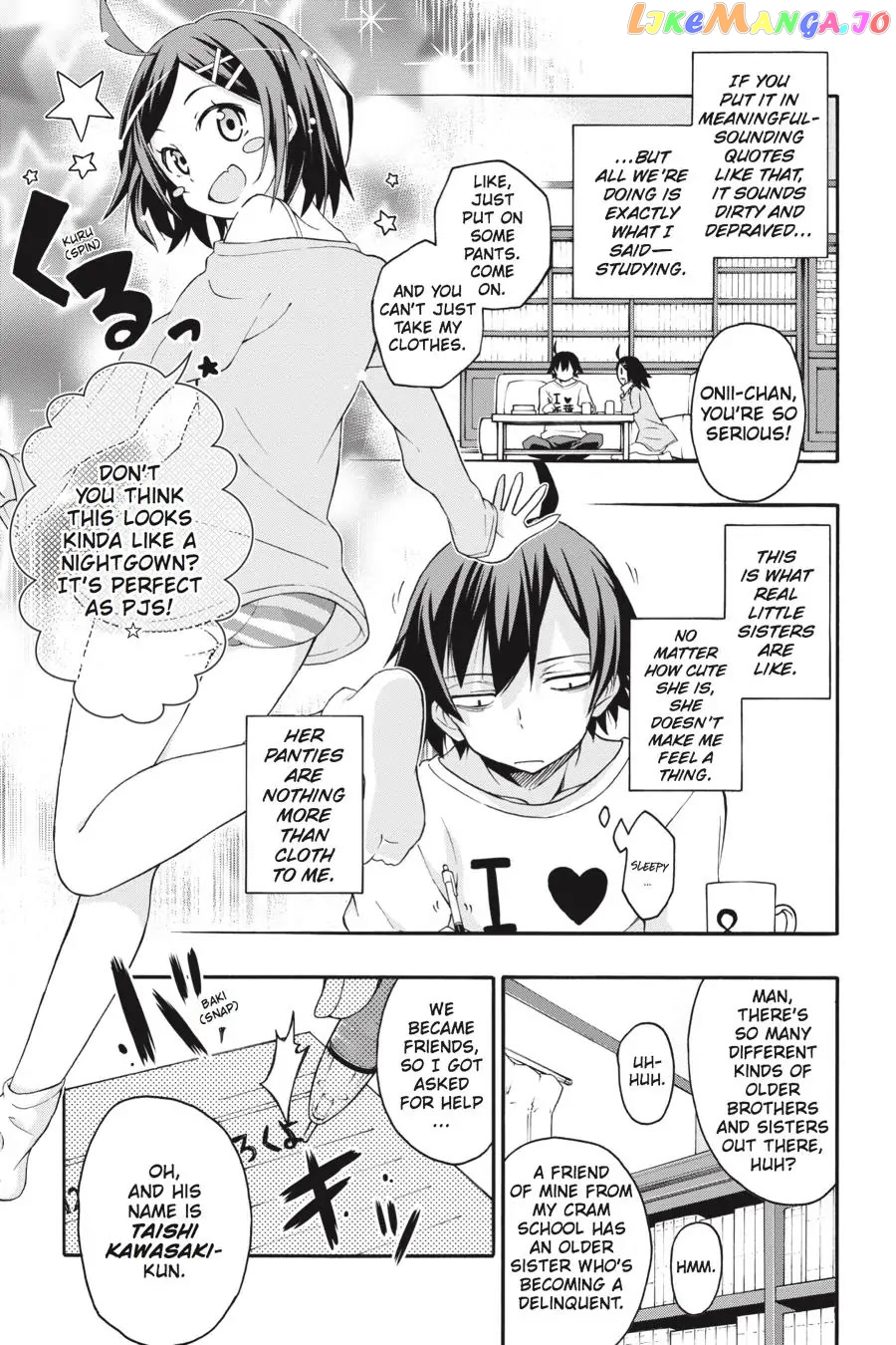Yahari Ore no Seishun Rabukome wa Machigatte Iru. @ Comic chapter 11 - page 3