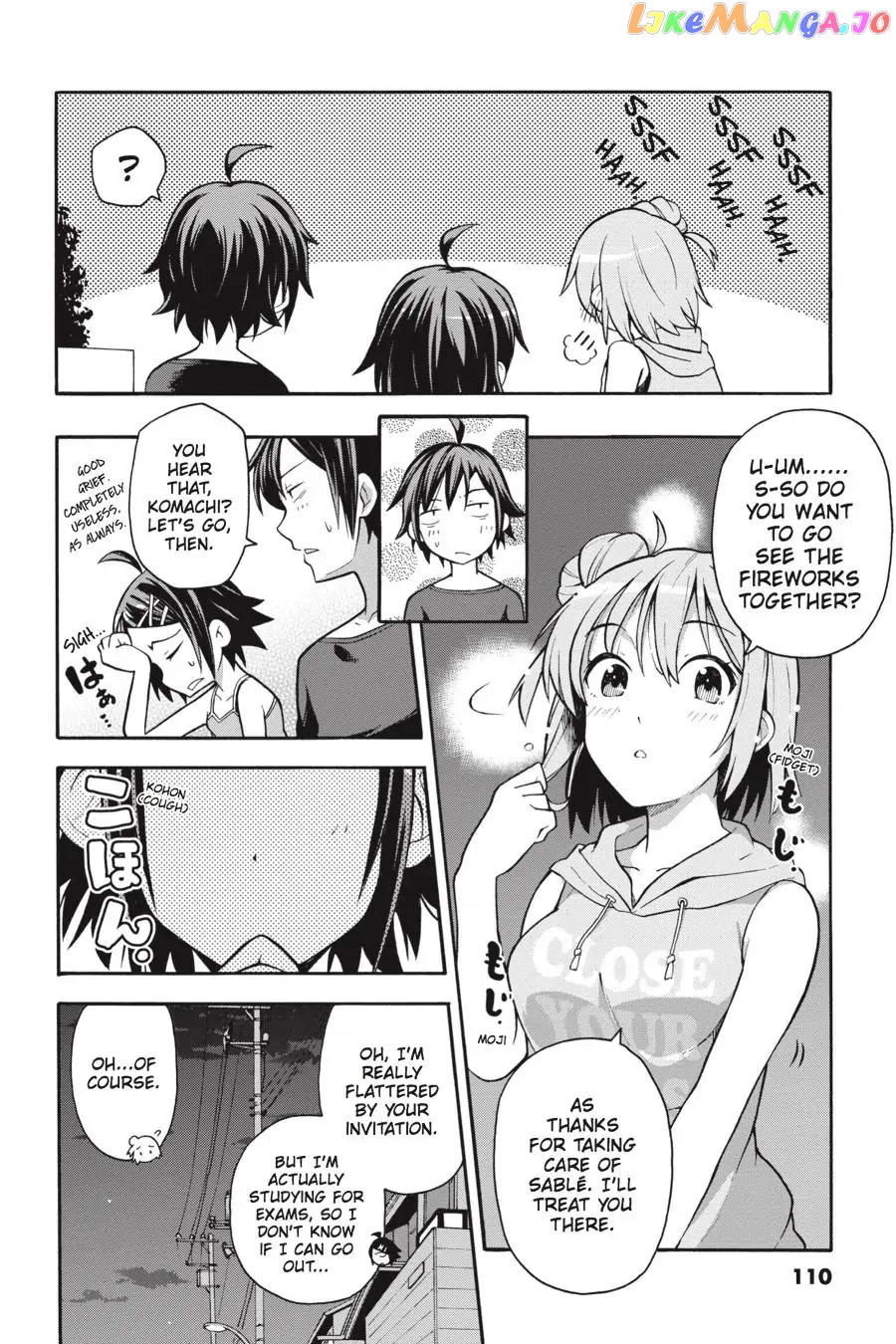 Yahari Ore no Seishun Rabukome wa Machigatte Iru. @ Comic chapter 33 - page 21