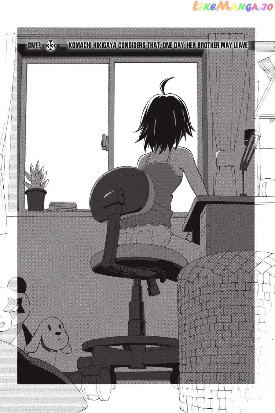 Yahari Ore no Seishun Rabukome wa Machigatte Iru. @ Comic chapter 33 - page 4