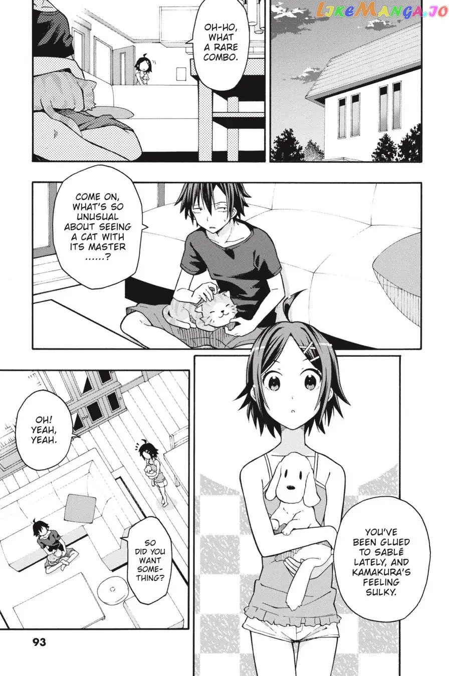 Yahari Ore no Seishun Rabukome wa Machigatte Iru. @ Comic chapter 33 - page 5