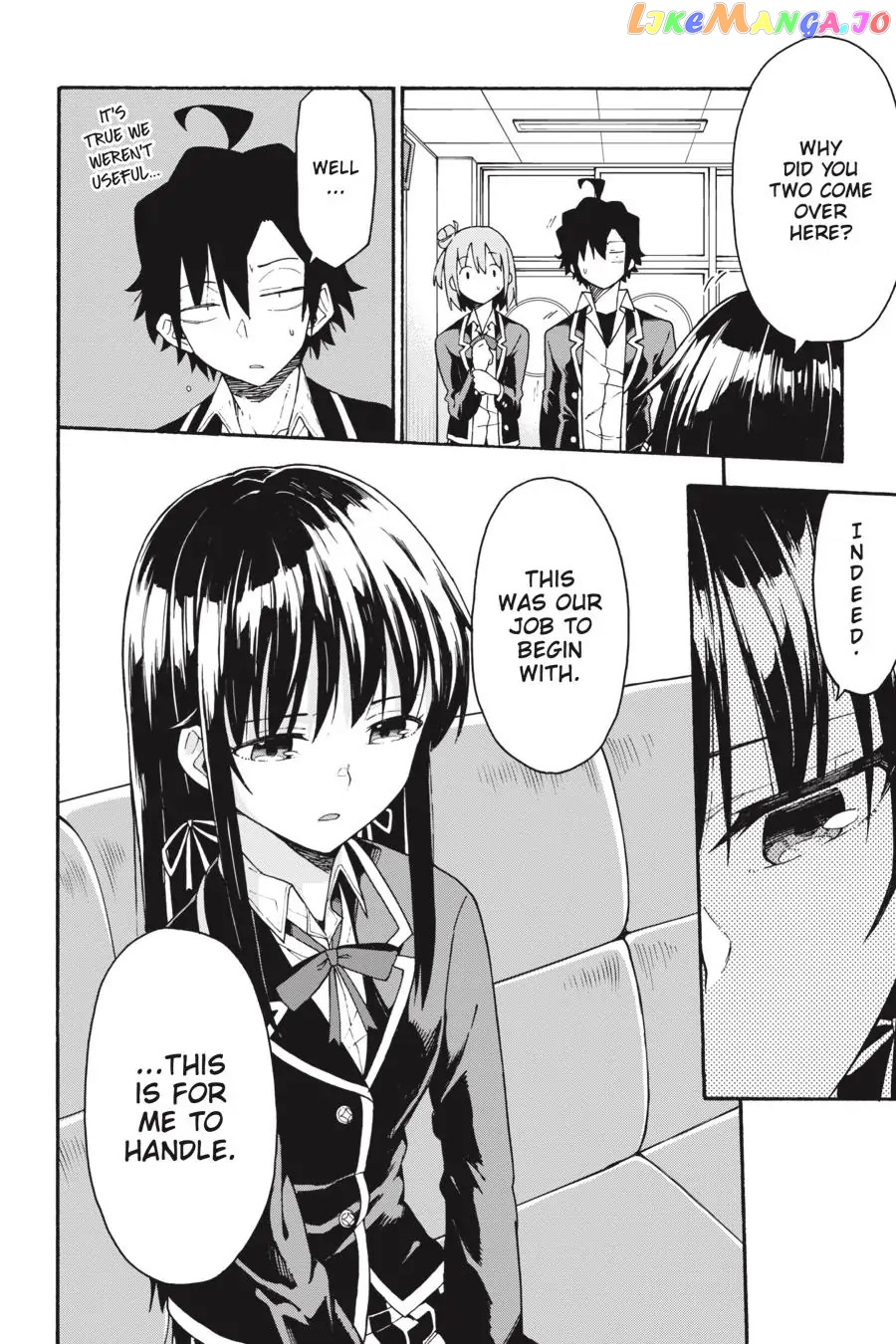 Yahari Ore no Seishun Rabukome wa Machigatte Iru. @ Comic chapter 93 - page 17