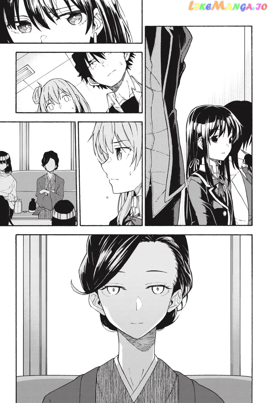 Yahari Ore no Seishun Rabukome wa Machigatte Iru. @ Comic chapter 93 - page 2