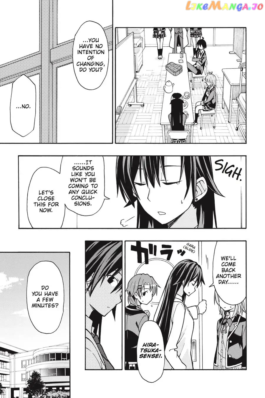 Yahari Ore no Seishun Rabukome wa Machigatte Iru. @ Comic chapter 54 - page 30