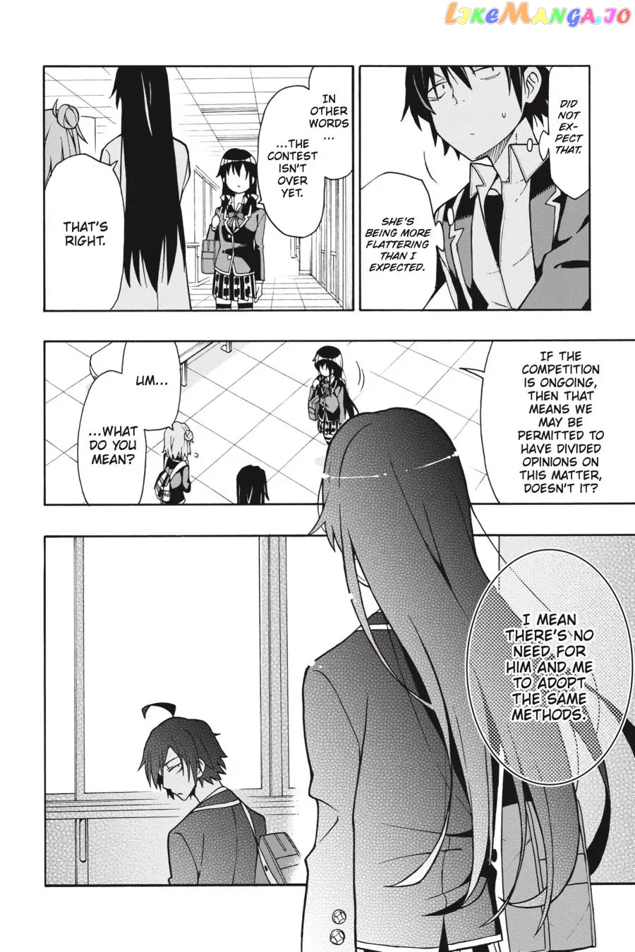 Yahari Ore no Seishun Rabukome wa Machigatte Iru. @ Comic chapter 54 - page 33