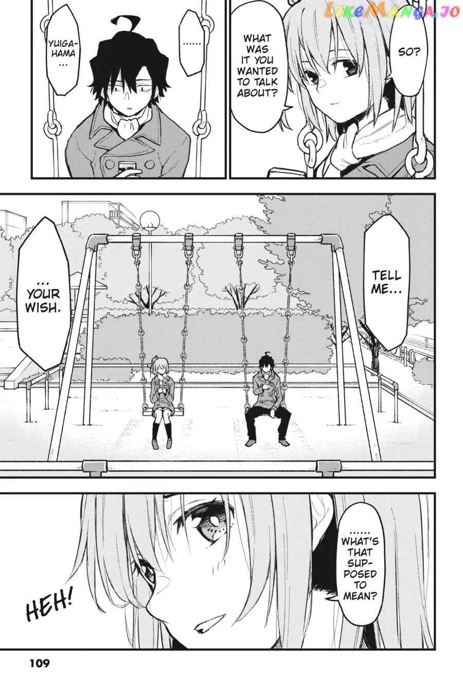 Yahari Ore no Seishun Rabukome wa Machigatte Iru. @ Comic chapter 104 - page 8