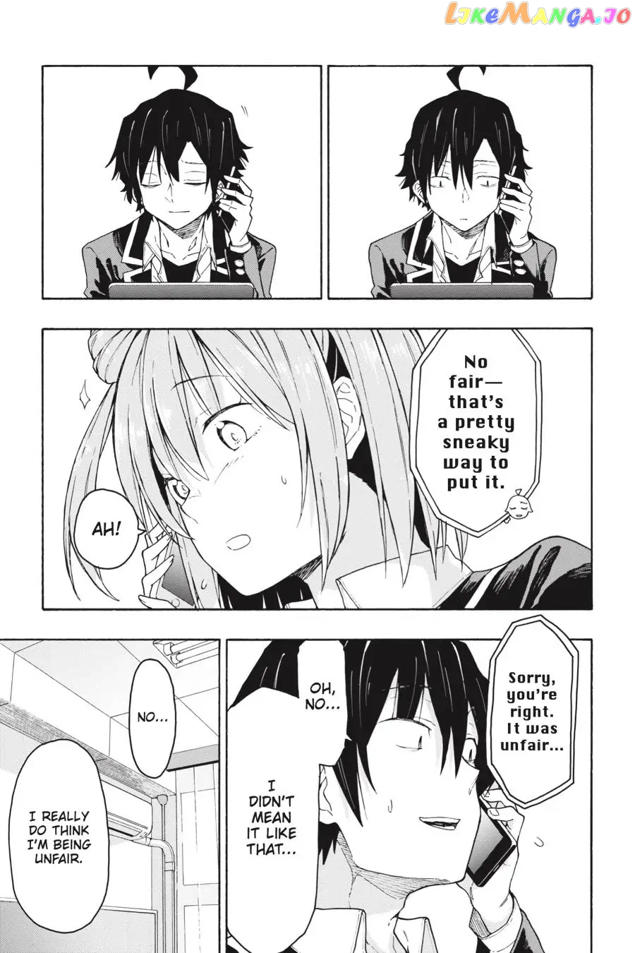 Yahari Ore no Seishun Rabukome wa Machigatte Iru. @ Comic chapter 72 - page 21