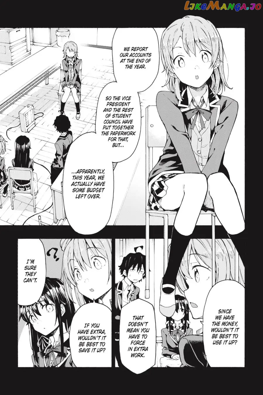 Yahari Ore no Seishun Rabukome wa Machigatte Iru. @ Comic chapter 72 - page 3