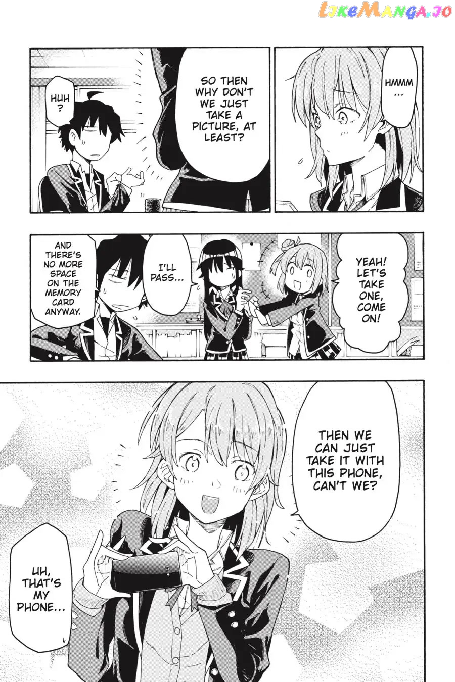 Yahari Ore no Seishun Rabukome wa Machigatte Iru. @ Comic chapter 72 - page 31
