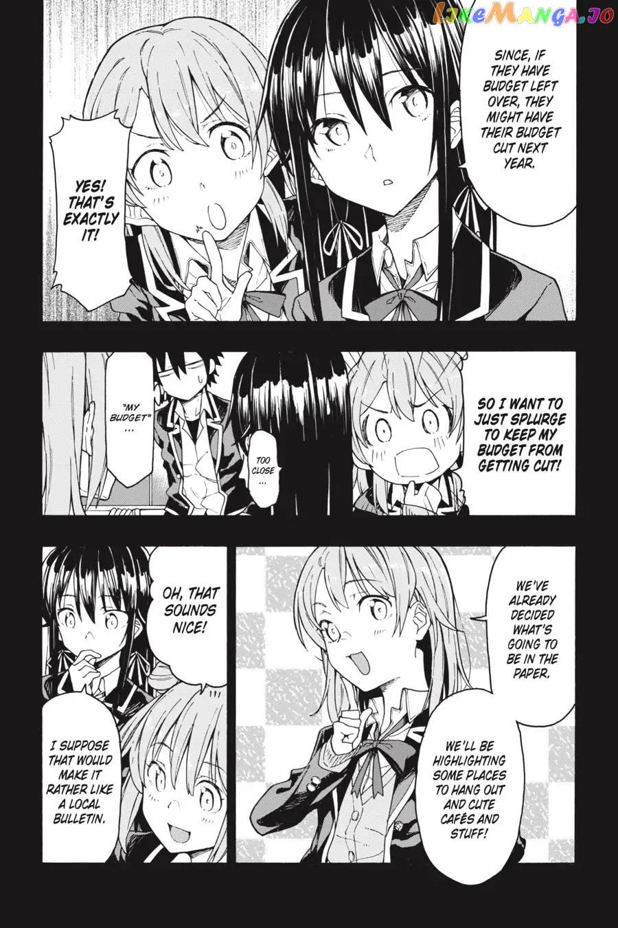 Yahari Ore no Seishun Rabukome wa Machigatte Iru. @ Comic chapter 72 - page 4
