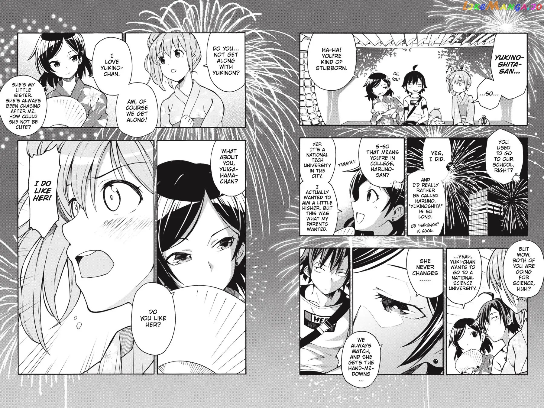 Yahari Ore no Seishun Rabukome wa Machigatte Iru. @ Comic chapter 34 - page 18