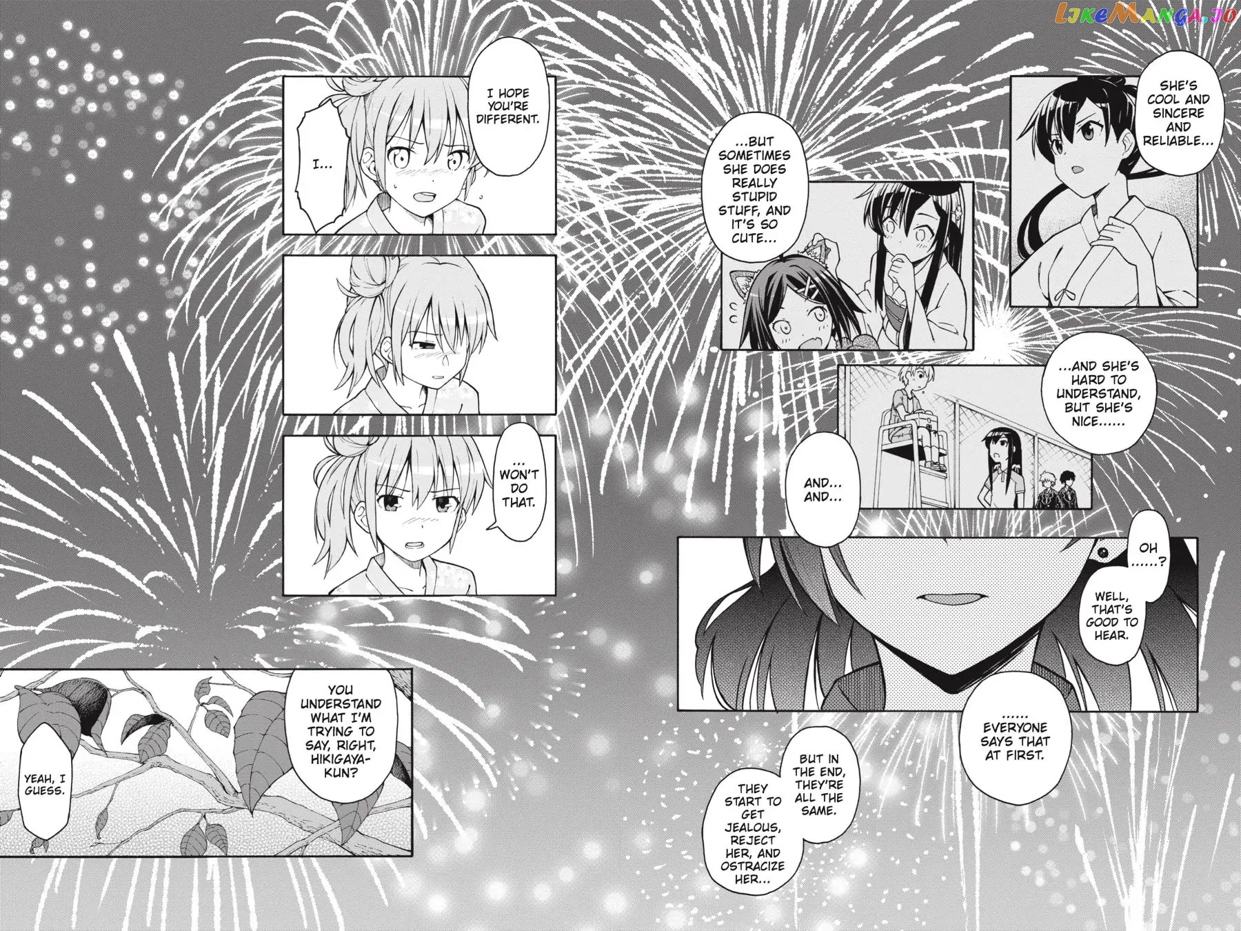 Yahari Ore no Seishun Rabukome wa Machigatte Iru. @ Comic chapter 34 - page 19