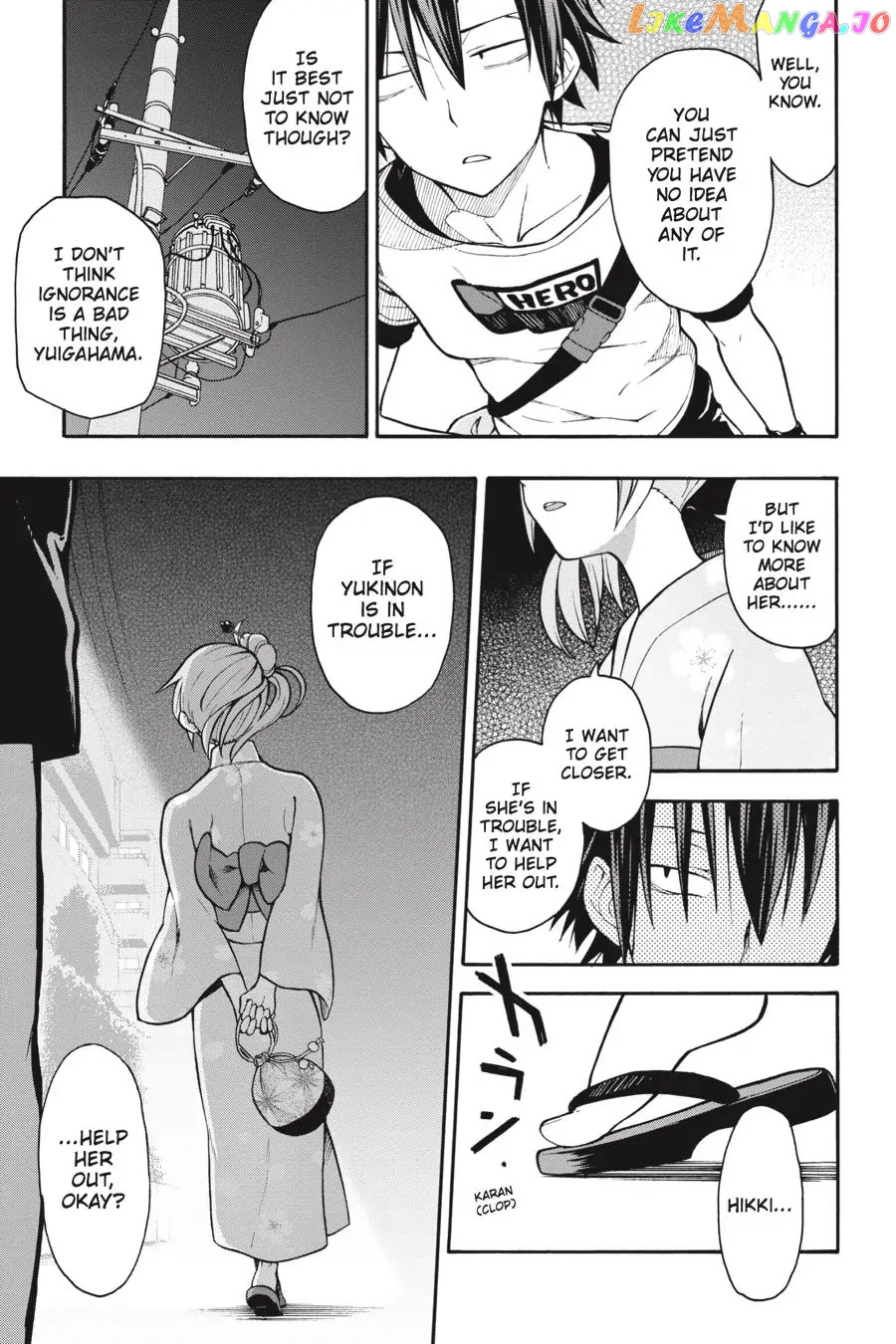 Yahari Ore no Seishun Rabukome wa Machigatte Iru. @ Comic chapter 34 - page 25