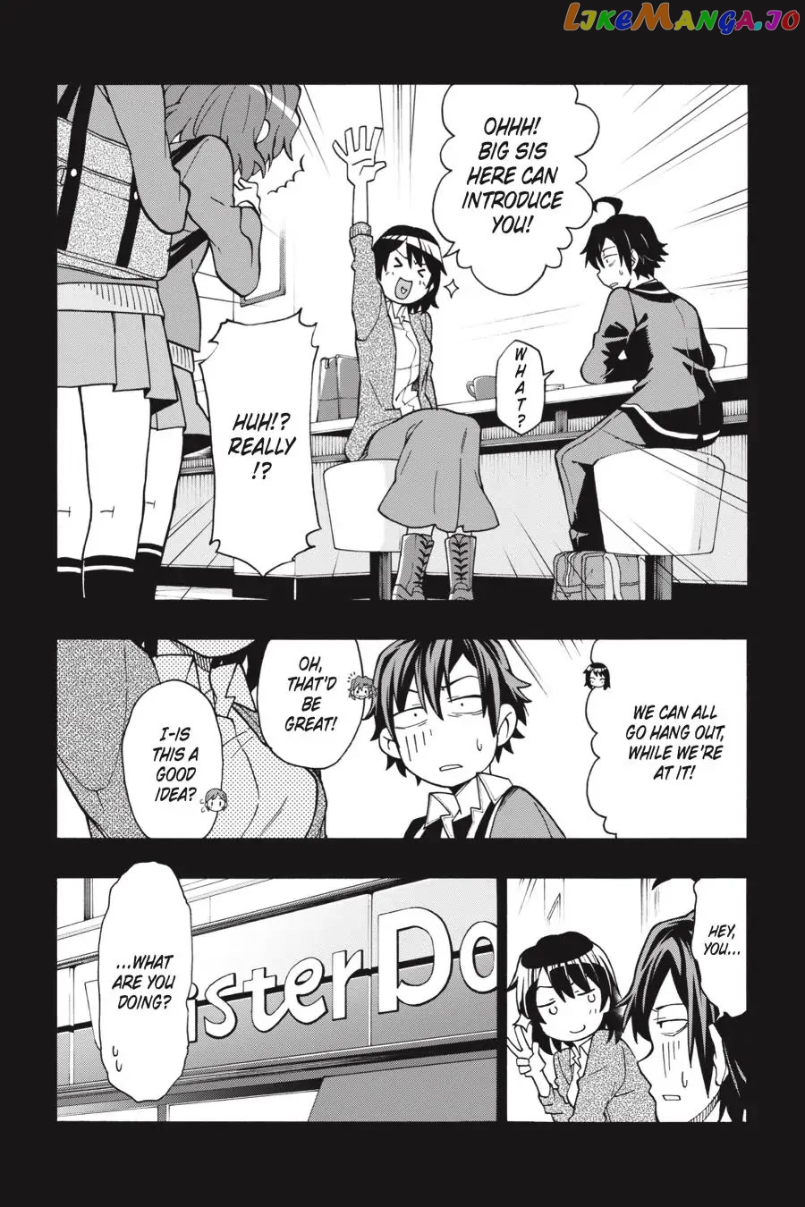 Yahari Ore no Seishun Rabukome wa Machigatte Iru. @ Comic chapter 55 - page 10