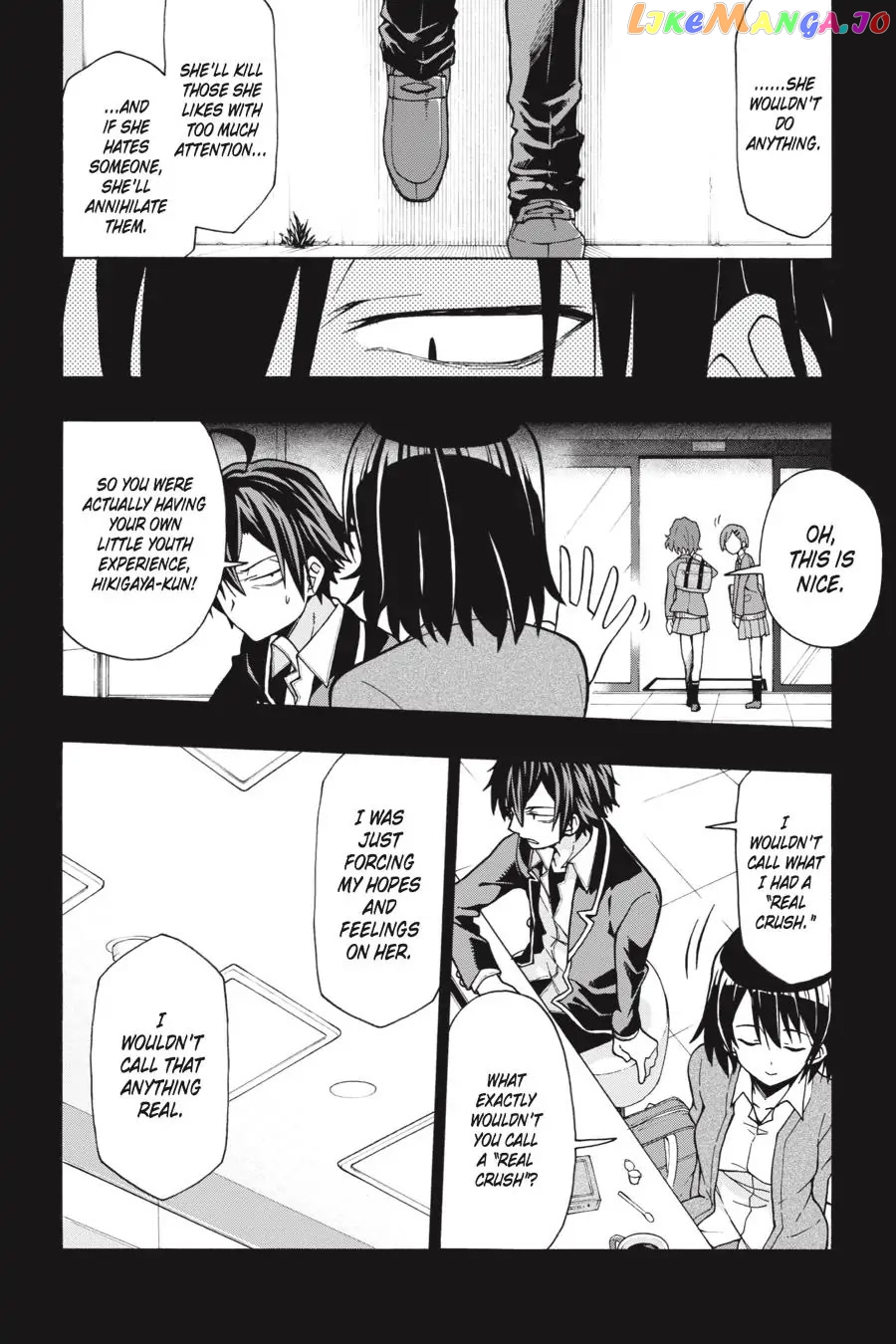 Yahari Ore no Seishun Rabukome wa Machigatte Iru. @ Comic chapter 55 - page 12
