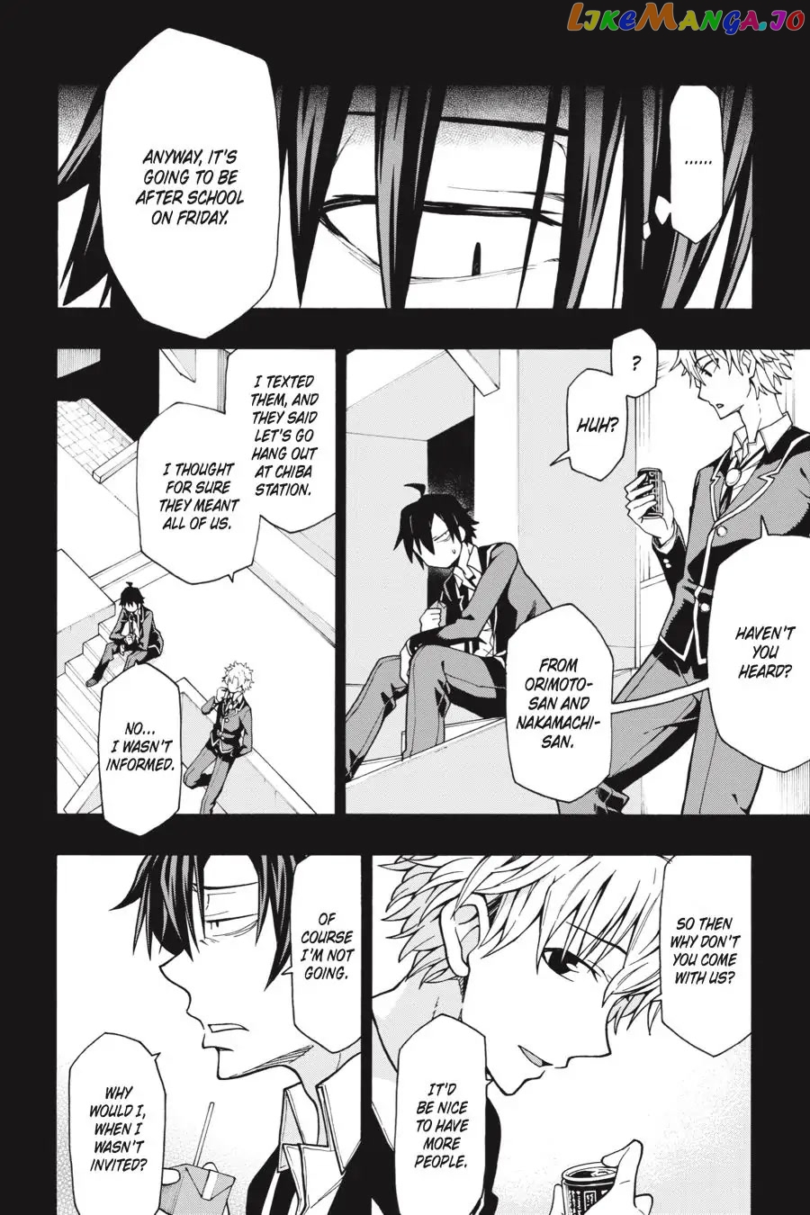 Yahari Ore no Seishun Rabukome wa Machigatte Iru. @ Comic chapter 55 - page 14