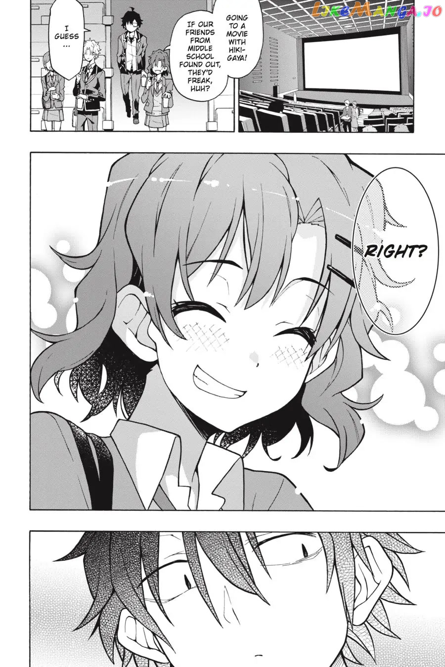 Yahari Ore no Seishun Rabukome wa Machigatte Iru. @ Comic chapter 55 - page 20